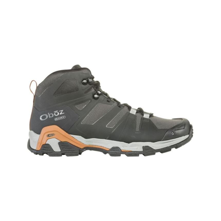 Oboz Men's Arete Mid Waterproof-Blk/Copper