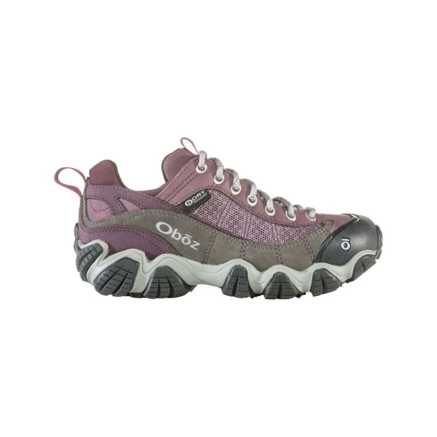 Oboz Women's Firebrand II Low Waterproof-Lilac