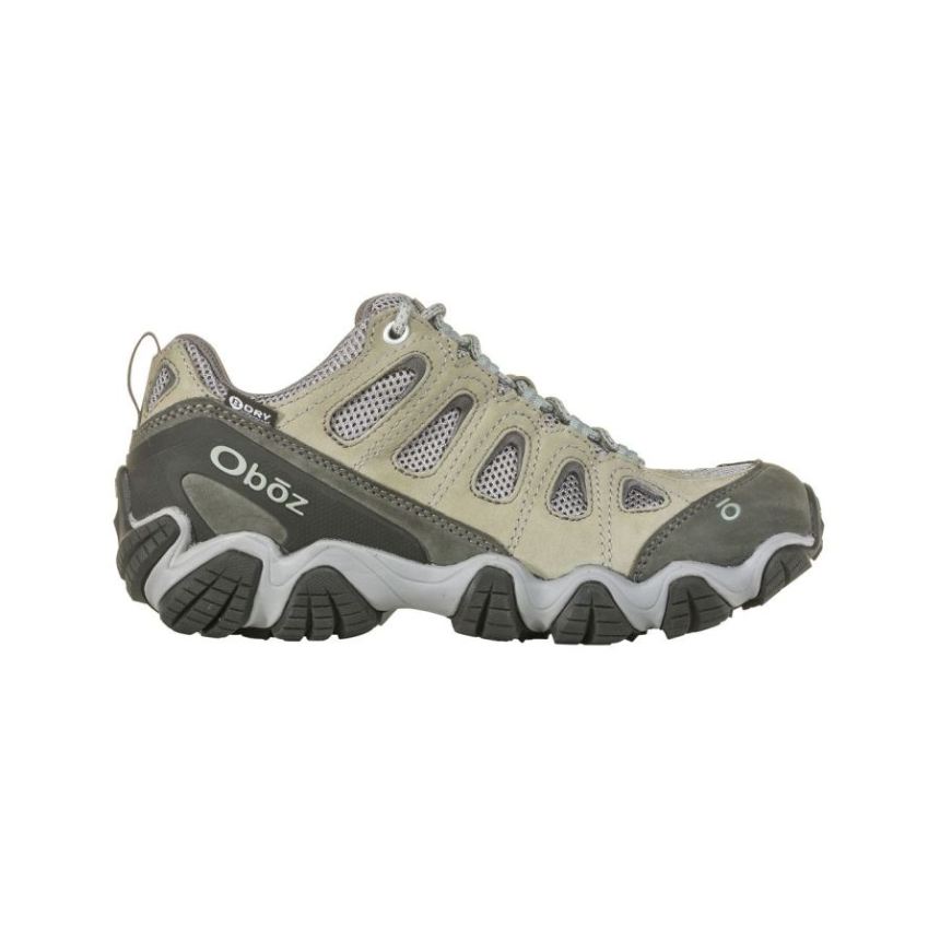 Oboz Women's Sawtooth II Low Waterproof-Frost/Sa