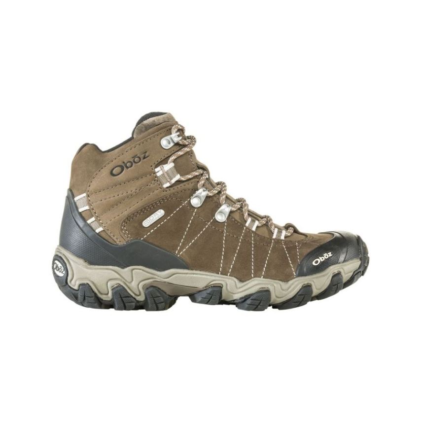 Oboz Women's Bridger Mid Waterproof-Walnut