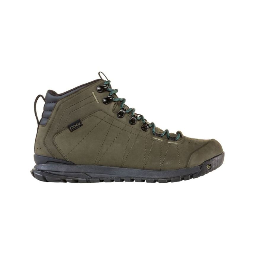 Oboz Men's Bozeman Mid Leather-Loden