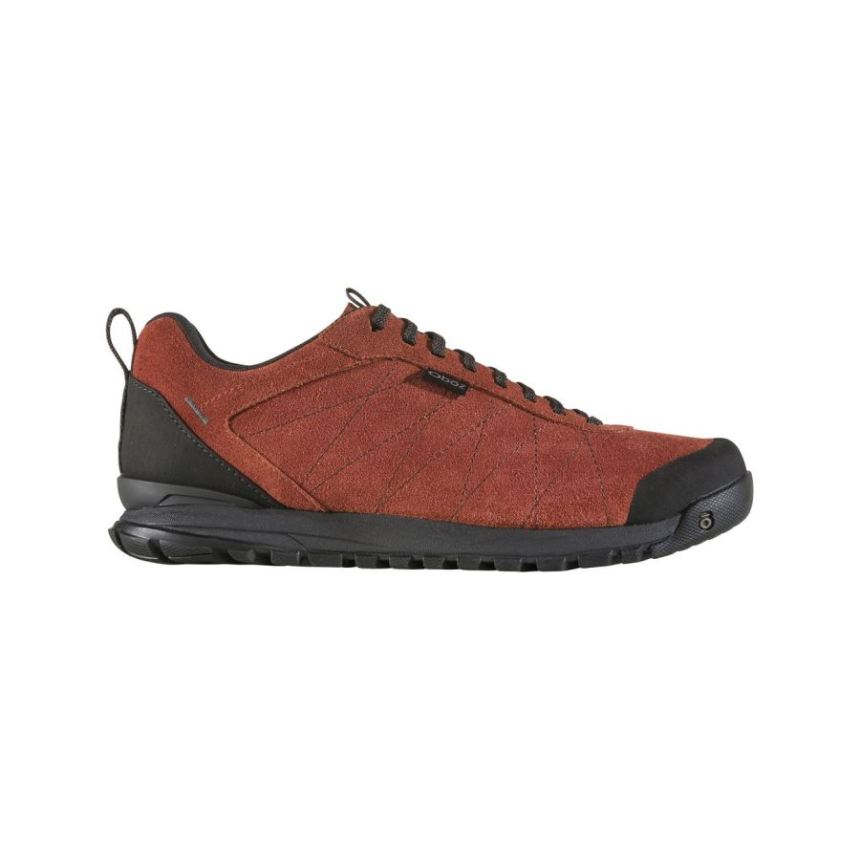 Oboz Men's Bozeman Low Leather-Brick