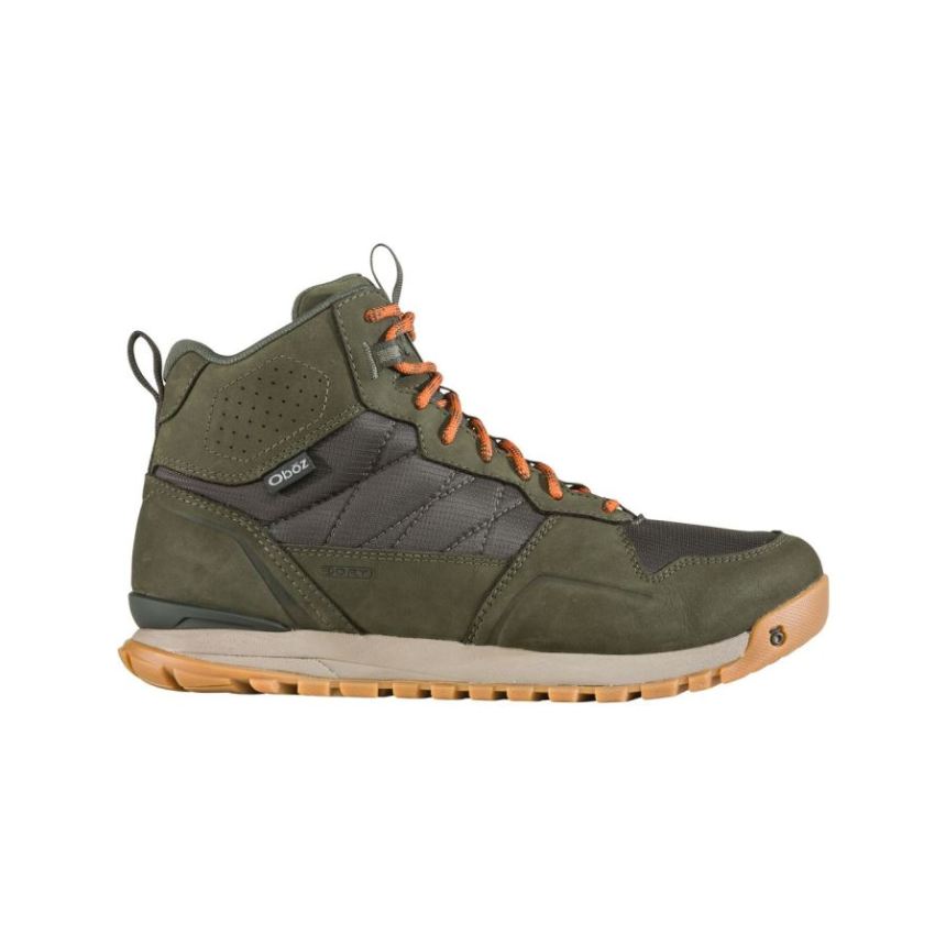 Oboz Men's Bozeman Mid Waterproof-Pine