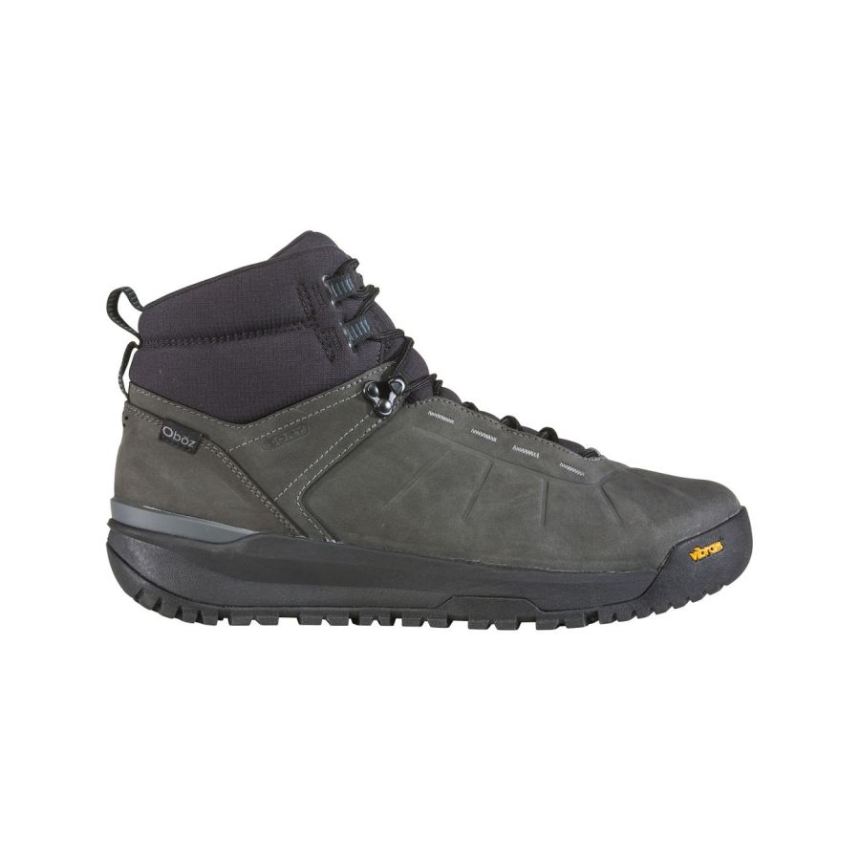 Oboz Men's Andesite Mid Insulated Waterproof-Iron