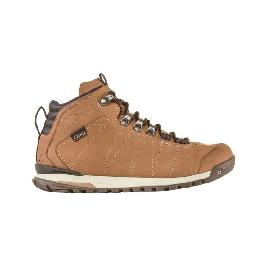 Oboz Women's Bozeman Mid Leather-Chipmunk