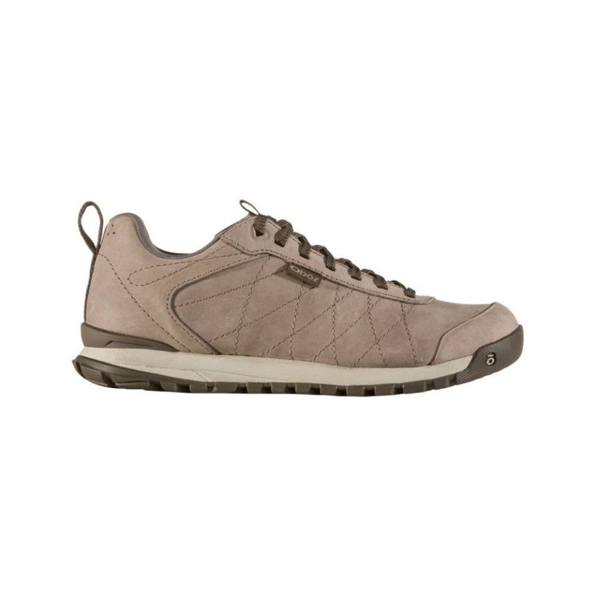 Oboz Women's Bozeman Low Leather-Dustpeach