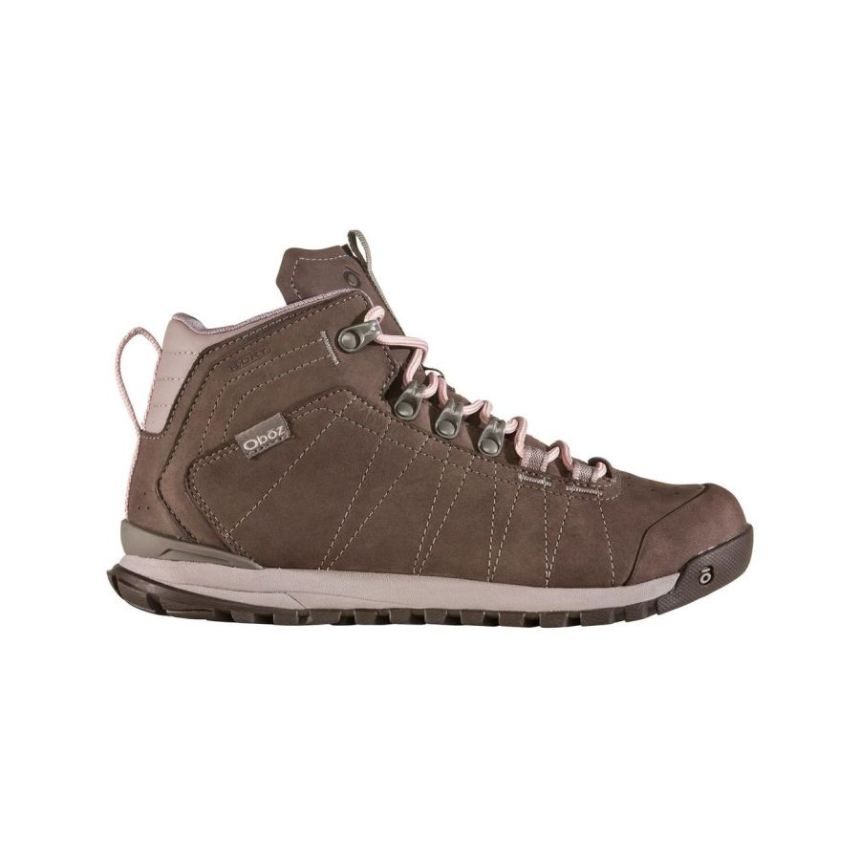 Oboz Women's Bozeman Mid Leather Waterproof-Koala