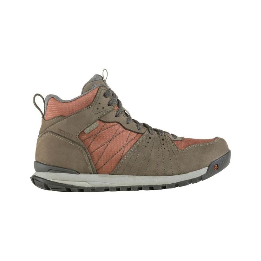 Oboz Women's Bozeman Mid Waterproof-Desert Sun