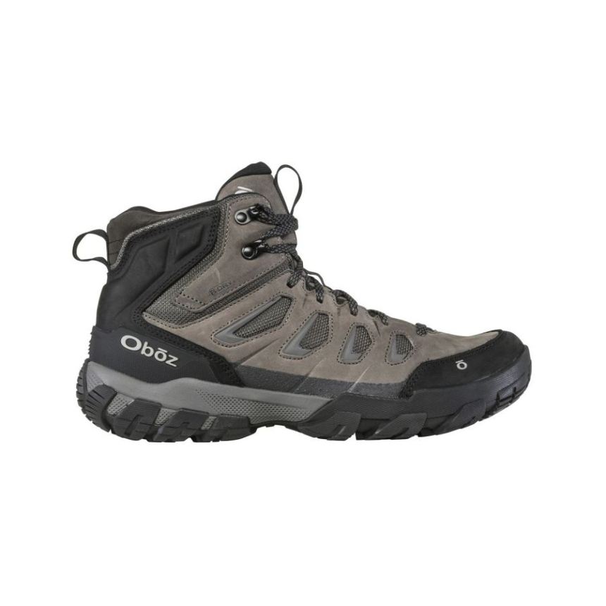 Oboz Men's Sawtooth X Mid Waterproof-Charcoal