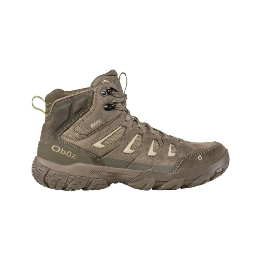 Oboz Men's Sawtooth X Mid Waterproof-Green Clay