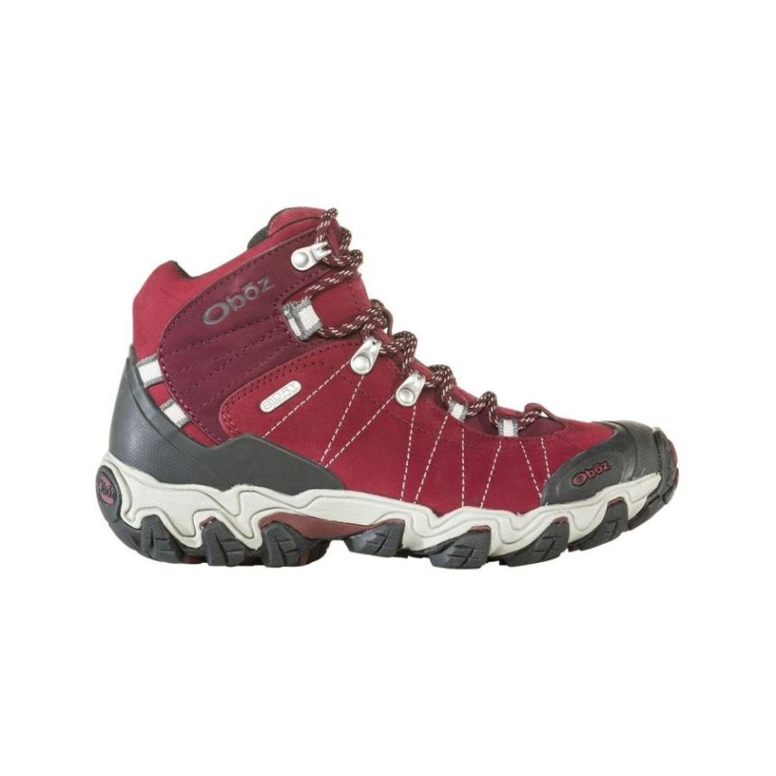 Oboz Women's Bridger Mid Waterproof-Rio Red