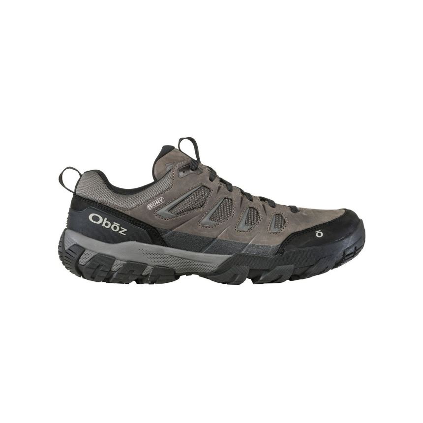 Oboz Men's Sawtooth X Low Waterproof-Charcoal