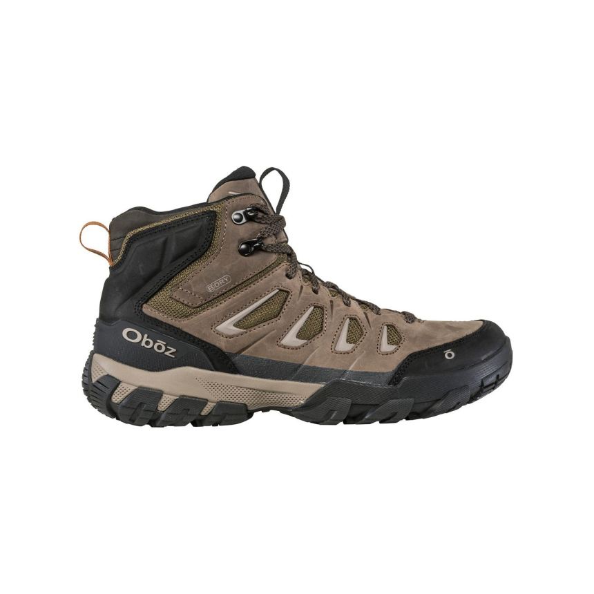 Oboz Men's Sawtooth X Mid Waterproof-Canteen