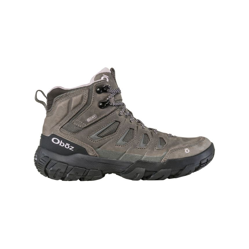 Oboz Women's Sawtooth X Mid Waterproof-Charcoal